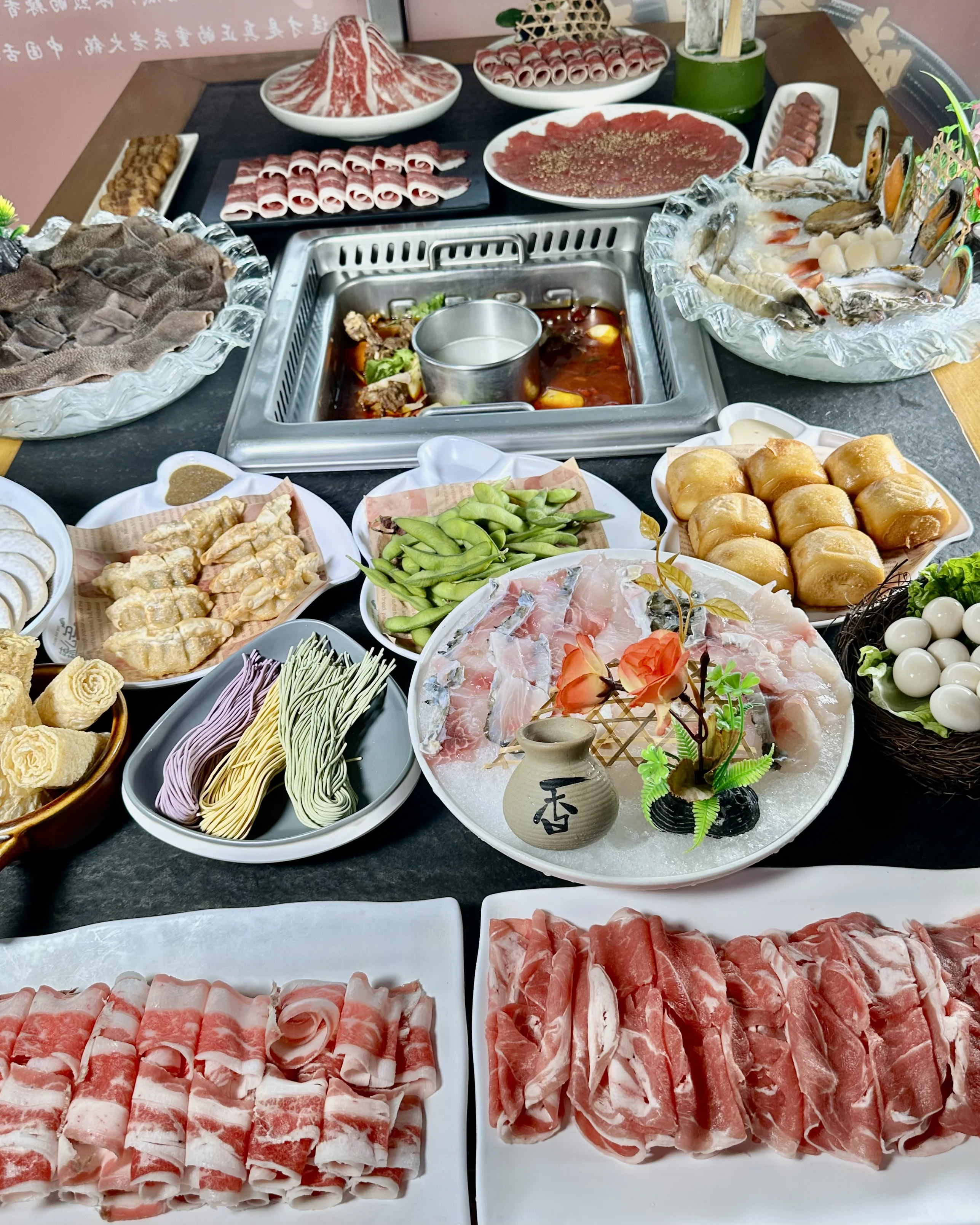 Full hotpot experience